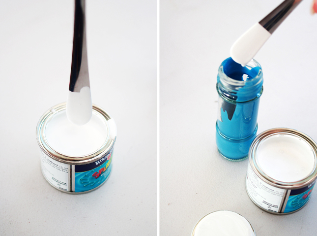 DIY Ombre Enamel Dipped Flatware | www.highwallsblog.com