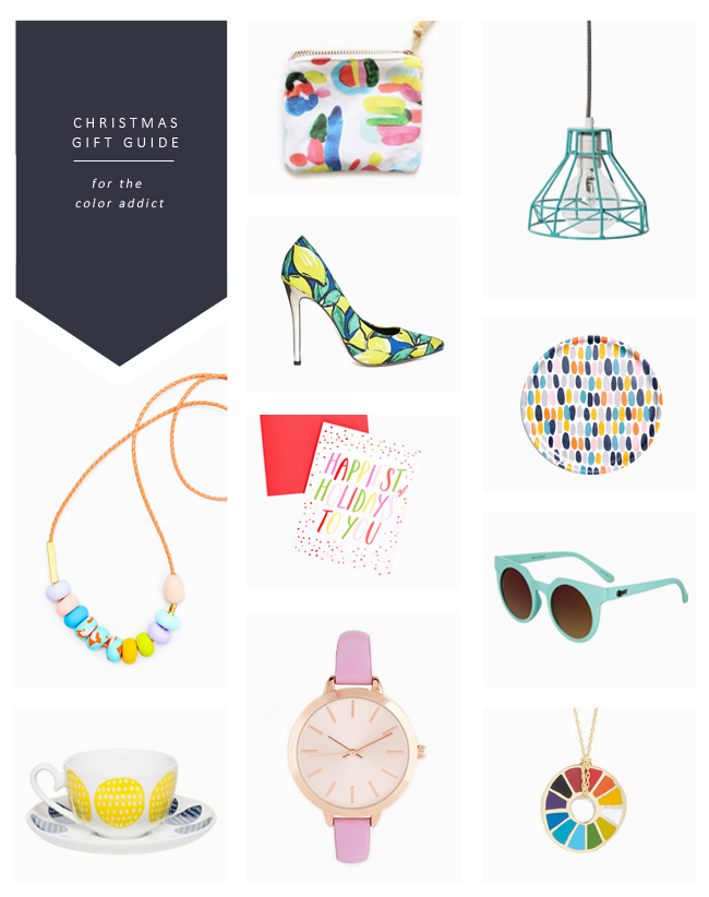 Christmas Gift Guide: for the Color Addict! 