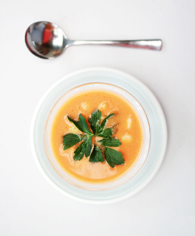 Gazpacho Soup Recipe | www.highwallsblog.com
