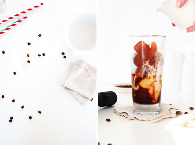Wake up with this easy Iced Coffee Recipe | www.highwallsblog.com