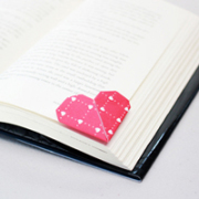 DIY Heart Shaped Bookmarks for Drifter & the Gypsy