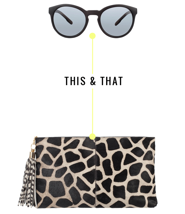 Sunglasses & Clutch combo from The Iconic | www.highwallsblog.com