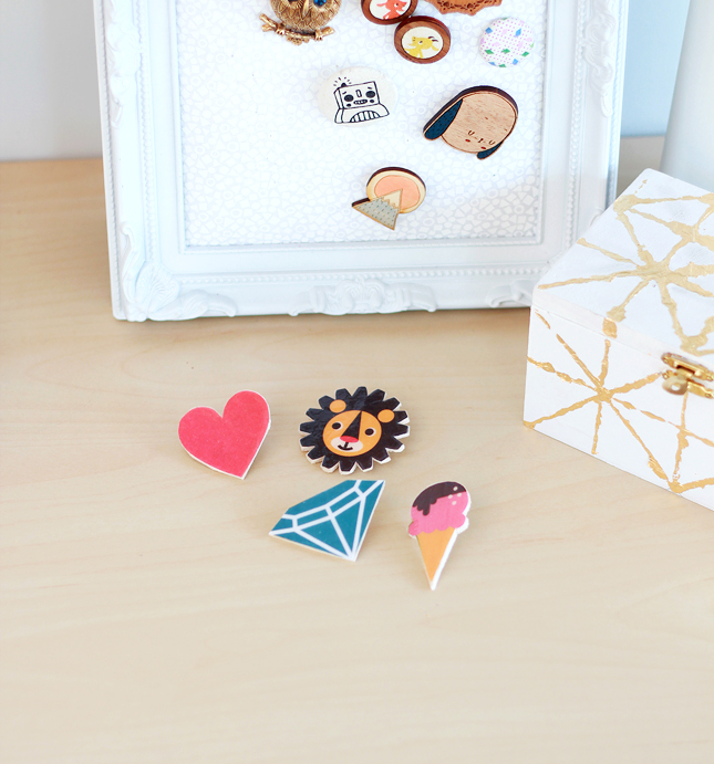 Make any picture into a brooch! | High Walls