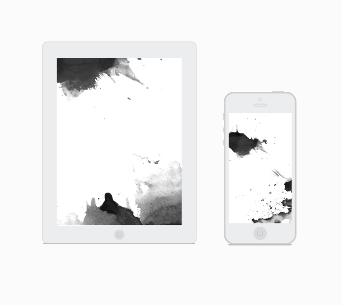 FREE iPhone or iPad Download! A clean and simple background for 2015!
